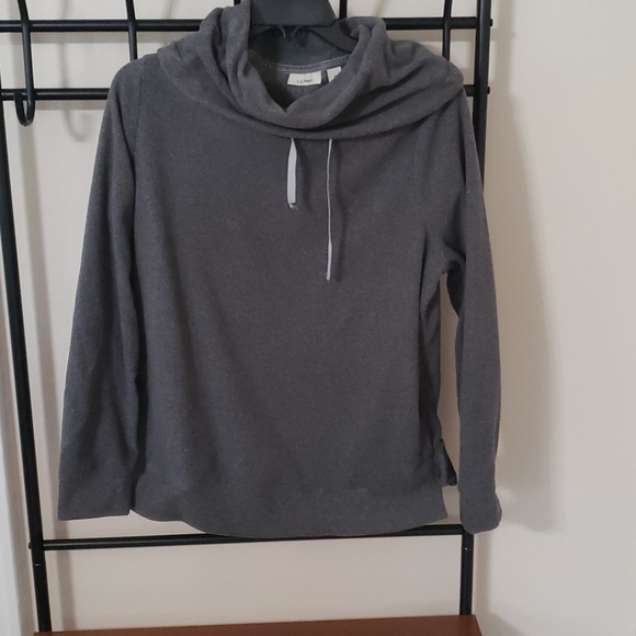 ll bean cowl neck sweatshirt